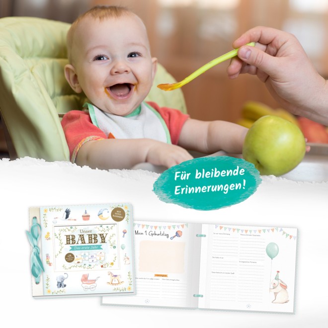 Babyalbum Unser Baby -Das erste Jahr
