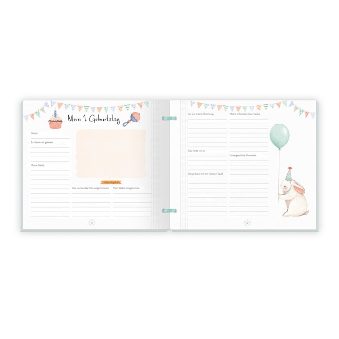 Babyalbum Unser Baby -Das erste Jahr