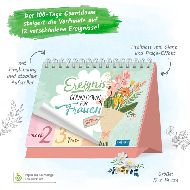Ereignis-Countdown für Frauen