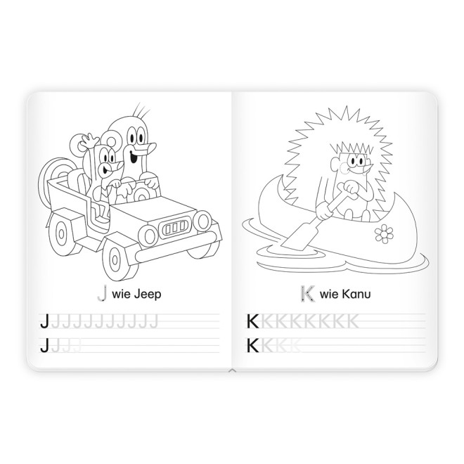 DER KLEINE MAULWURF ABC-Malbuch