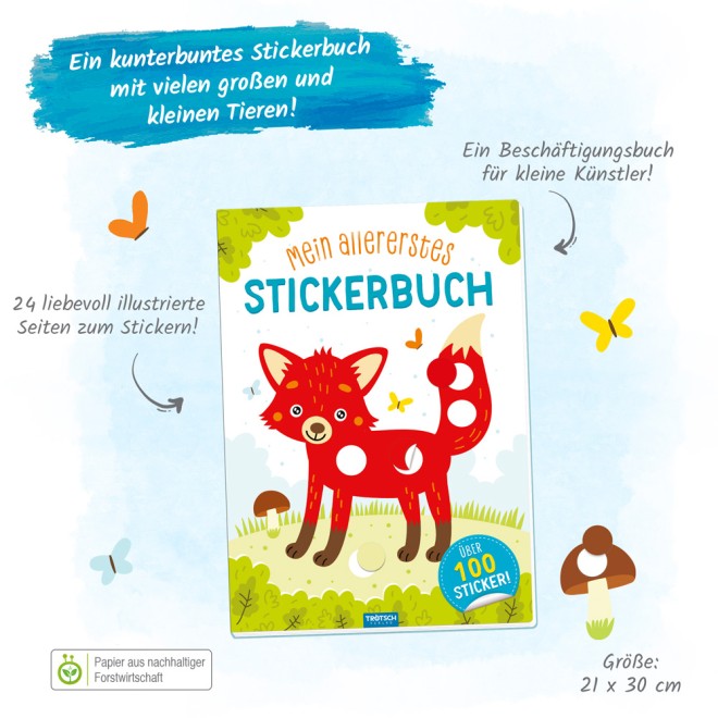 Mein 1. Stickerbuch "Fuchs"