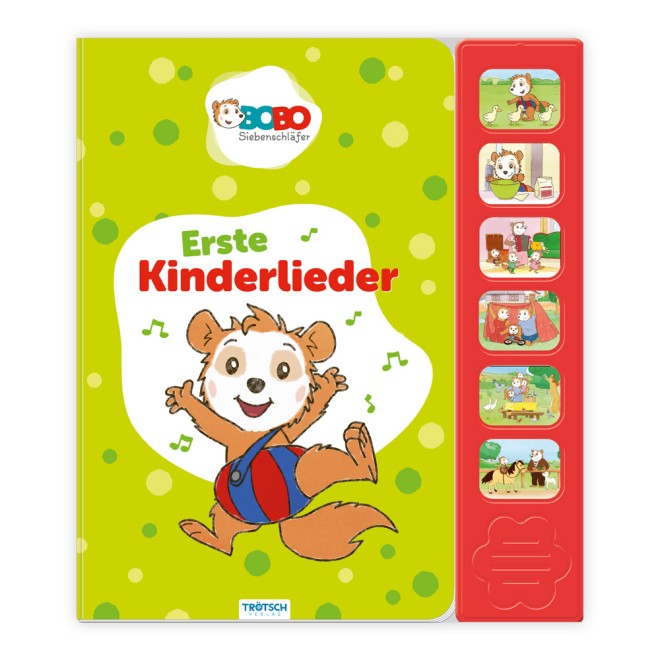 BOBO SIEBENSCHLÄFER Soundbuch "Erste Kinderlieder"