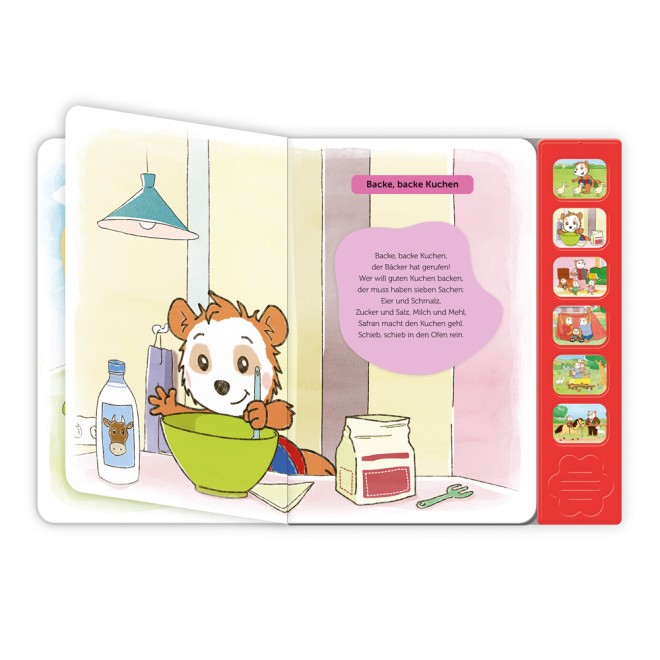 BOBO SIEBENSCHLÄFER Soundbuch "Erste Kinderlieder"