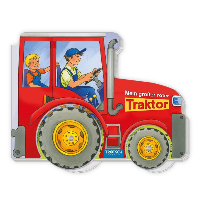 Räderbuch "Mein großer roter Traktor"