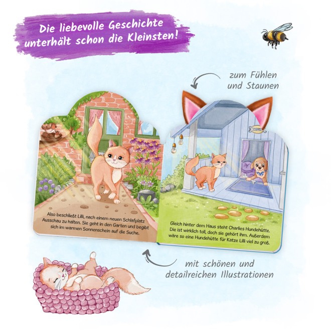 Fühlbuch "Die kleine Katze"