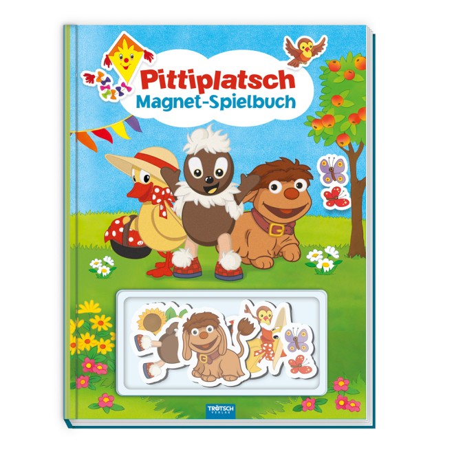 UNSER SANDMÄNNCHEN Magnet-Spielbuch "Pittiplatsch"