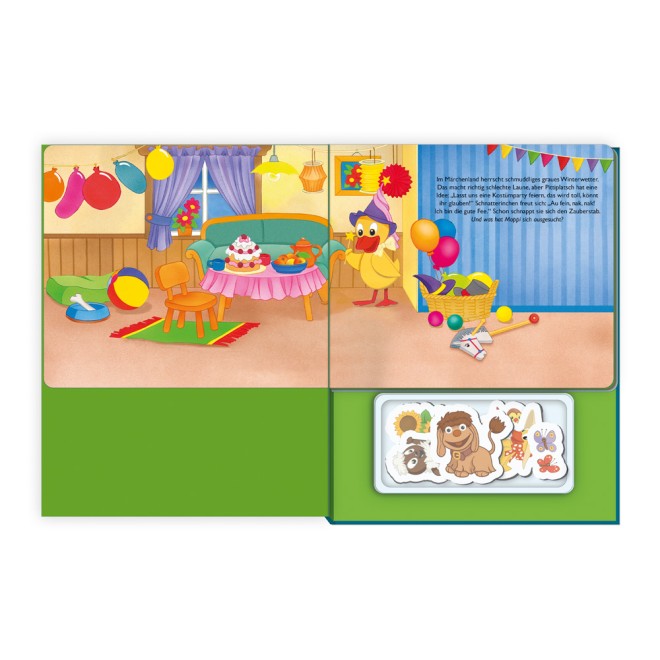 UNSER SANDMÄNNCHEN Magnet-Spielbuch "Pittiplatsch"