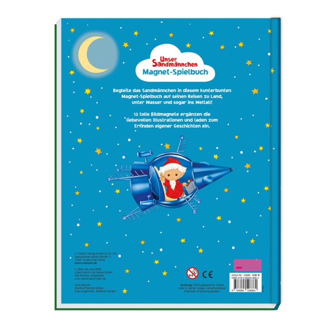 UNSER SANDMÄNNCHEN Magnet-Spielbuch "Sandmann"