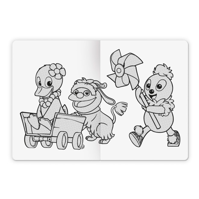 UNSER SANDMÄNNCHEN Zaubermalbuch