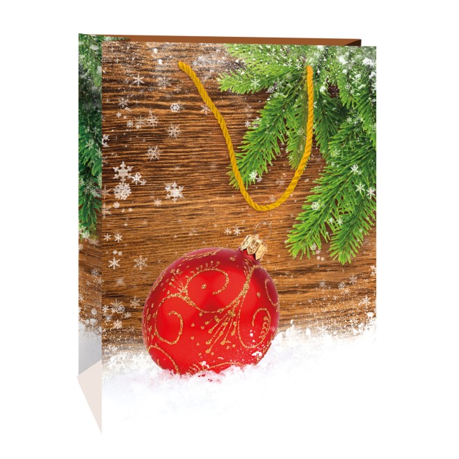Weihnachts-Glitzertasche groß
