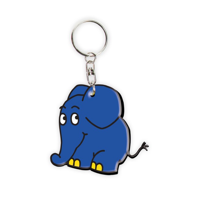 DIE MAUS 3D Schlüsselanhaenger "Elefant"