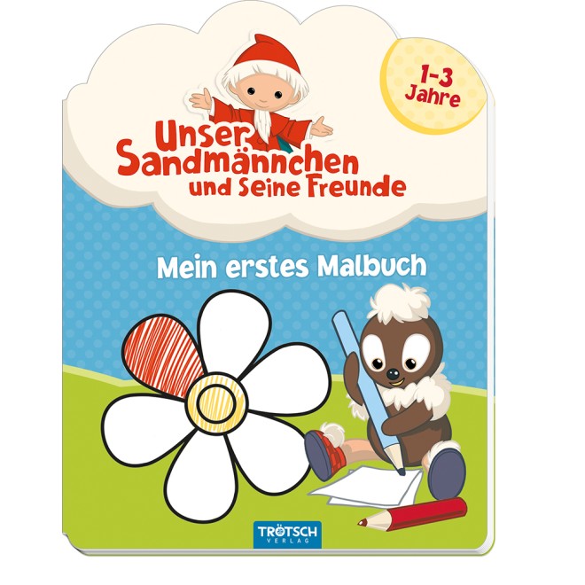 UNSER SANDMÄNNCHEN "Mein erstes Malbuch"
