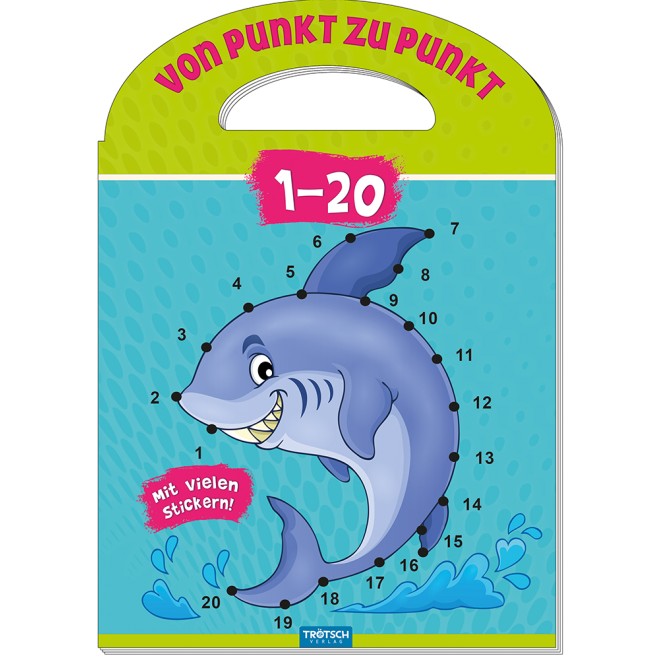 Malbuch Sortiment "Von Punkt zu Punkt"