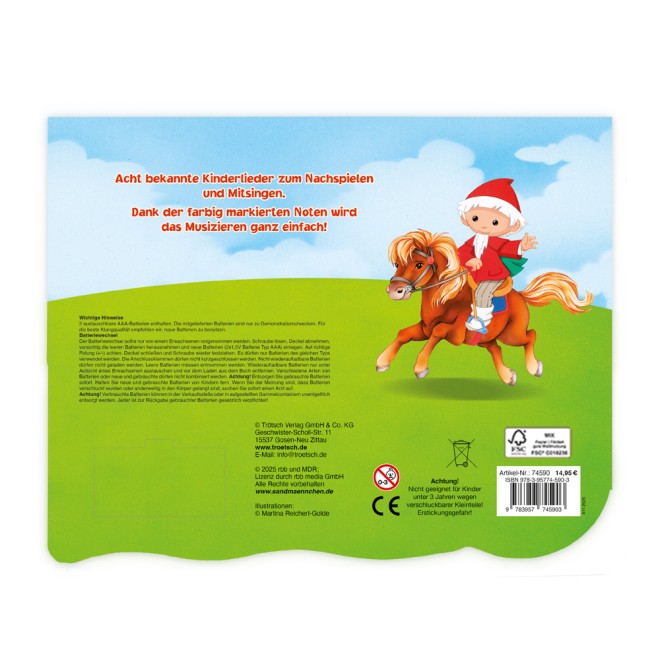 UNSER SANDMÄNNCHEN "Meine ersten Lieder"