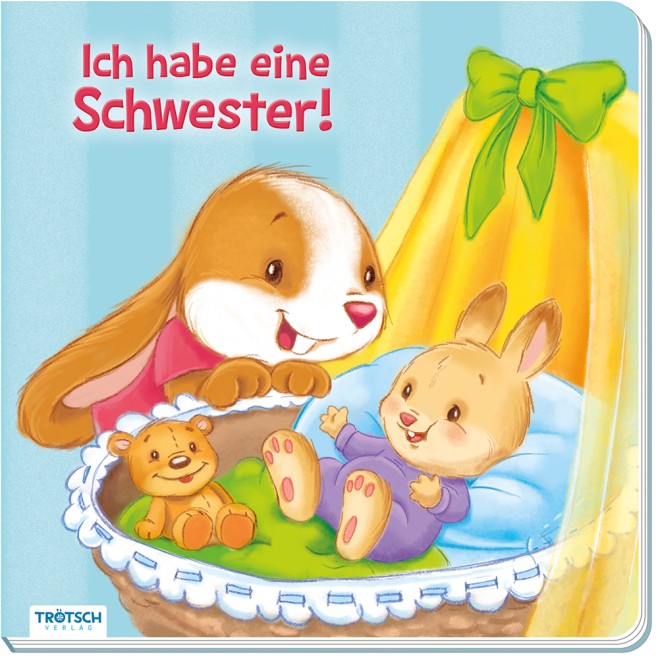 Pappenbuch "Ich habe eine Schwester!"