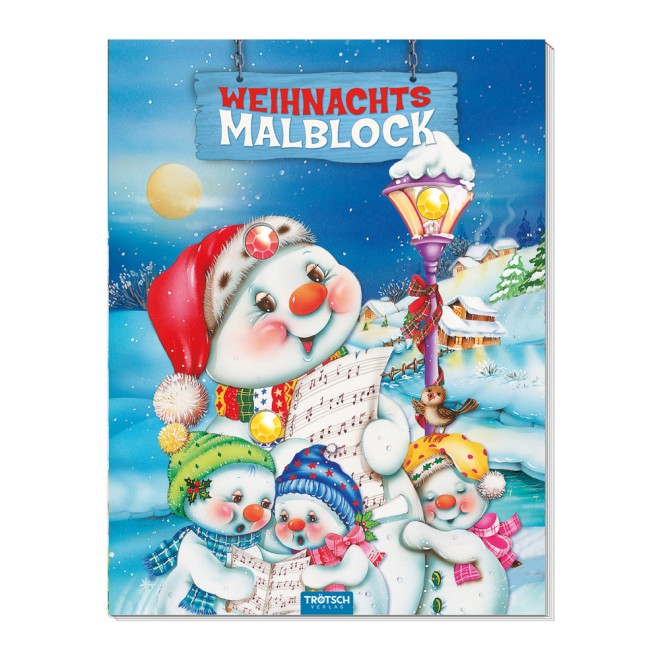 Weihnachtsmalblock