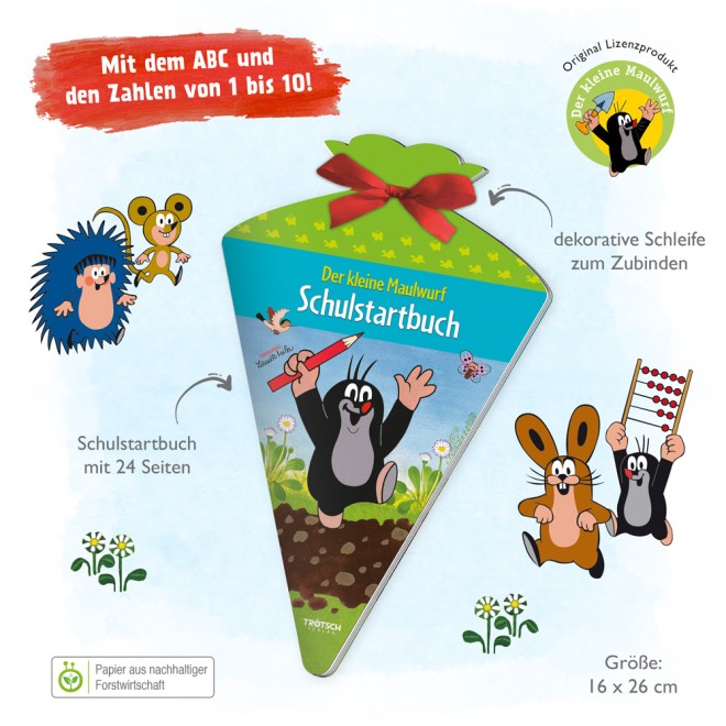 Schulstartbuch Maulwurf