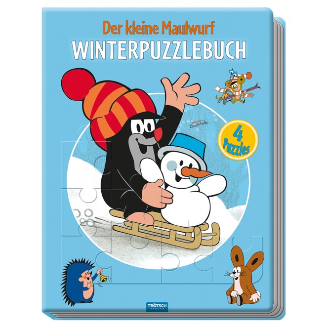 Puzzlebuch Maulwurf Winter