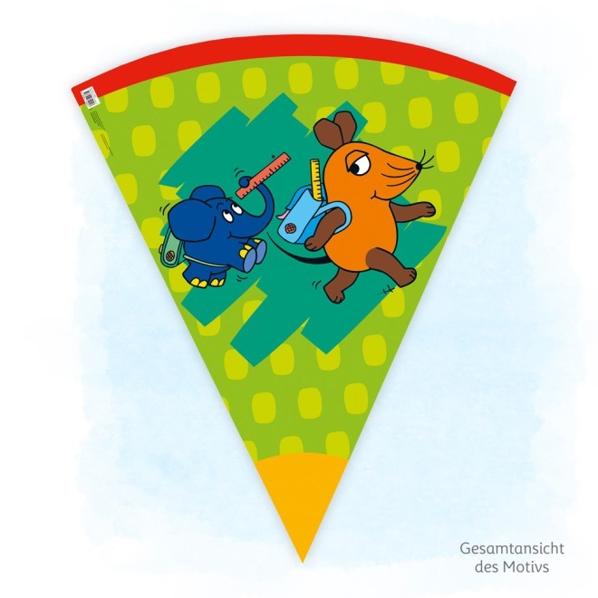 Schultüte 85cm die Maus