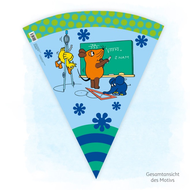 Schultüte 50cm die Maus