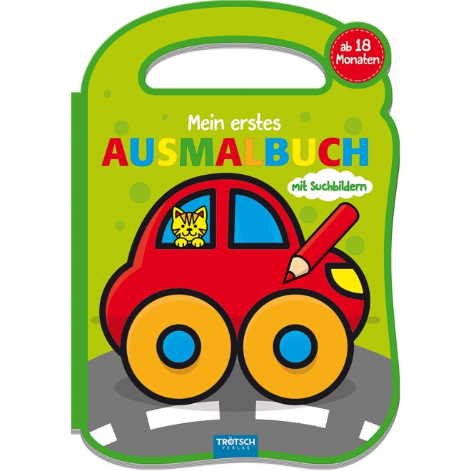 Mein 1. Ausmalbuch "Spielzeug"