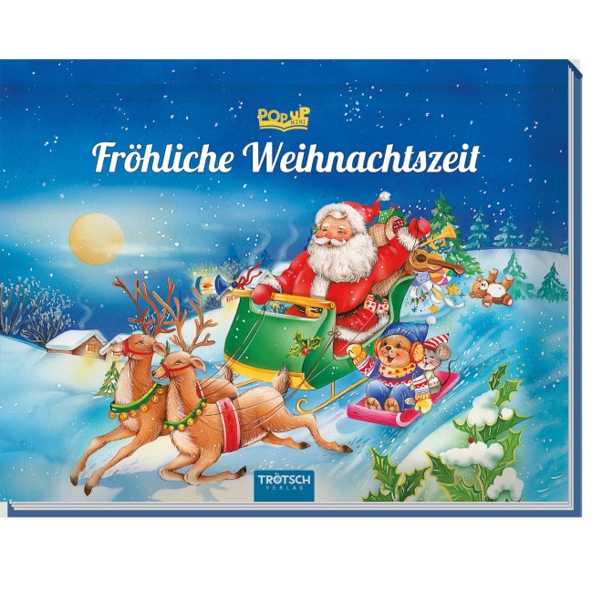 Mini Pop-up-Buch Weihnachten