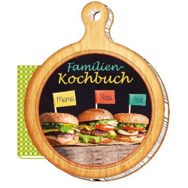 Rezeptbuch Brettchen "Familienkochbuch"