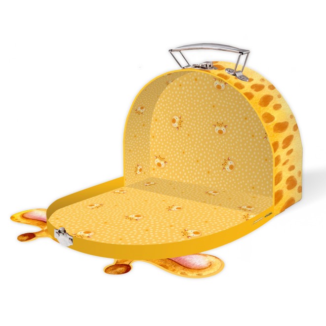 Koffer "Giraffe" formgestanzt