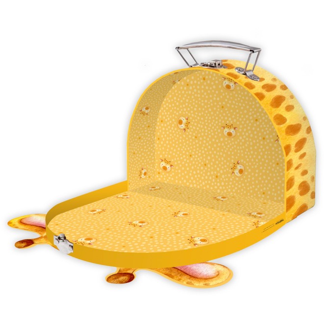 Koffer "Giraffe" formgestanzt