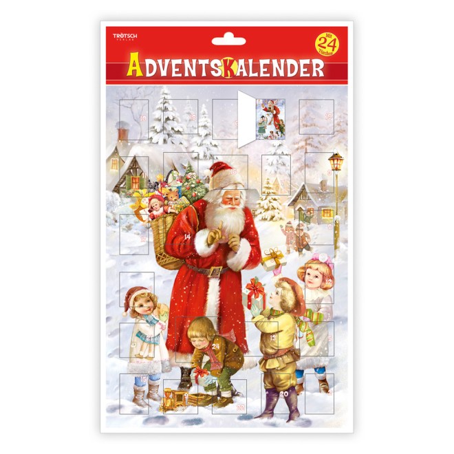 Adventskalender A 4 Bescherung