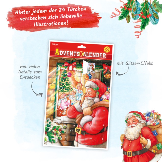 Adventskalender A 4 Weihn.Fens
