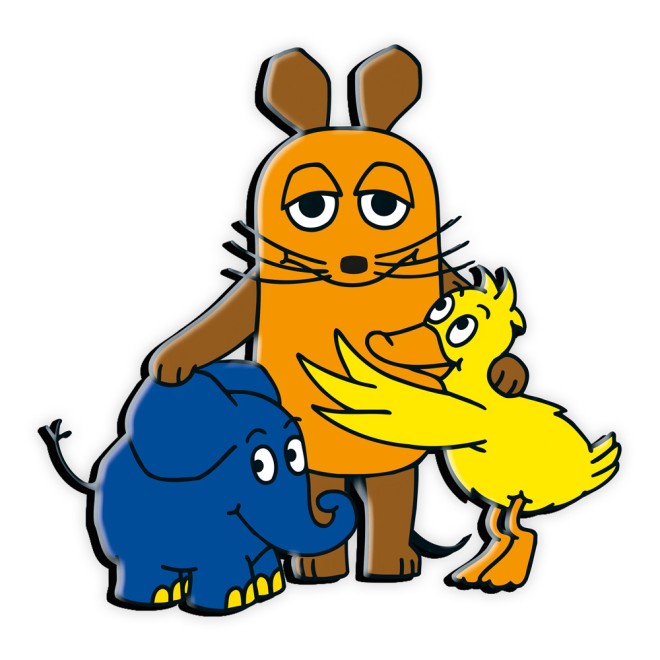 DIE MAUS 3D Magnet "Maus und Freunde"
