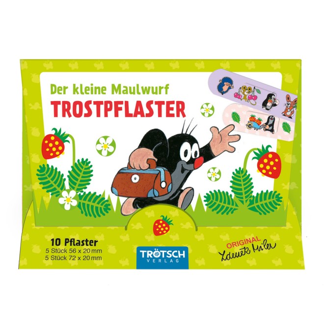 DER KLEINE MAULWURF Trostpflaster Maulwurf grün