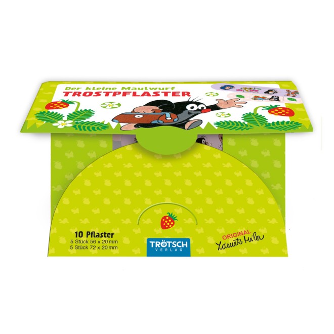 DER KLEINE MAULWURF Trostpflaster Maulwurf grün