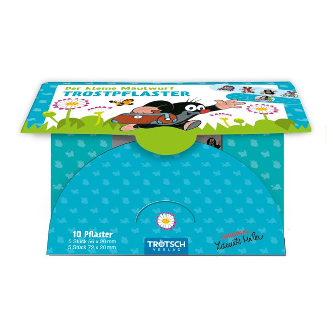 DER KLEINE MAULWURF Trostpflaster Maulwurf blau