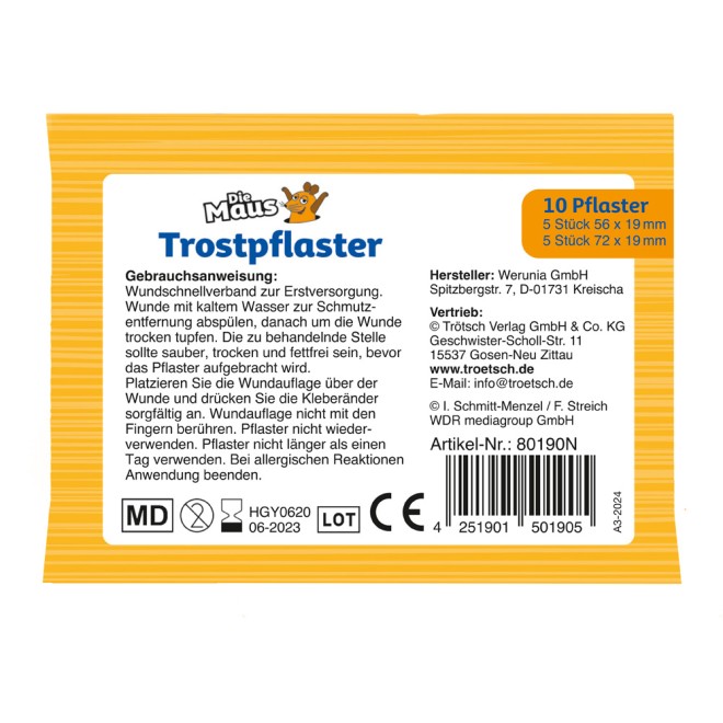 DIE MAUS Trostpflaster "Maus und Freunde"