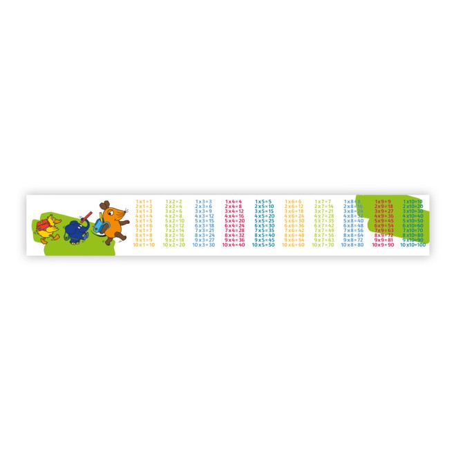 DIE MAUS 1x1 Bleistift mit Radierer