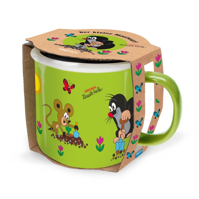 Der kleine Maulwurf Porzellantasse "Garten"