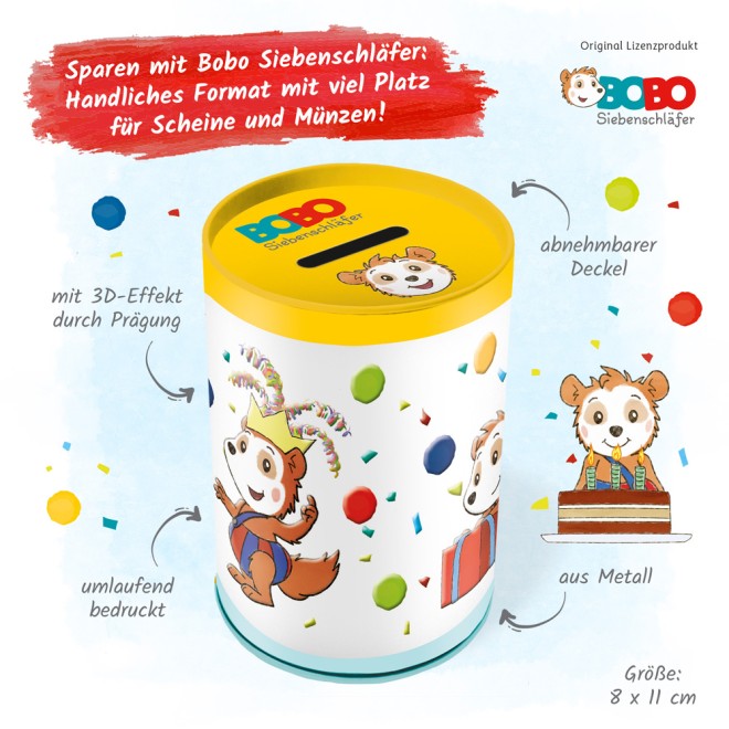 BOBO SIEBENSCHLÄFER Spardose