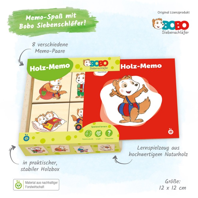 BOBO SIEBENSCHLÄFER Memo