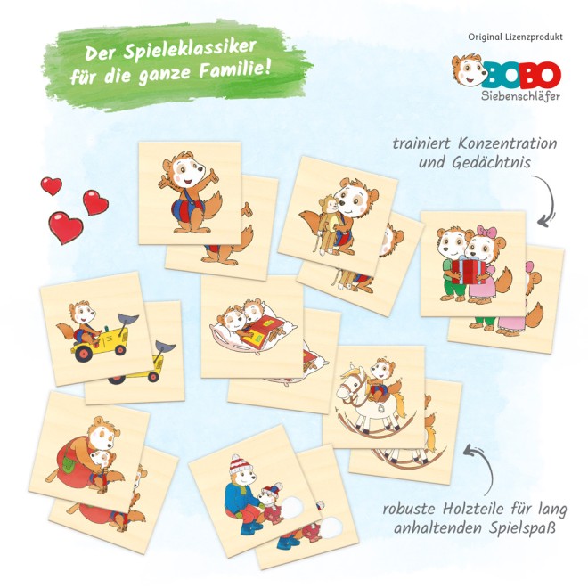BOBO SIEBENSCHLÄFER Memo