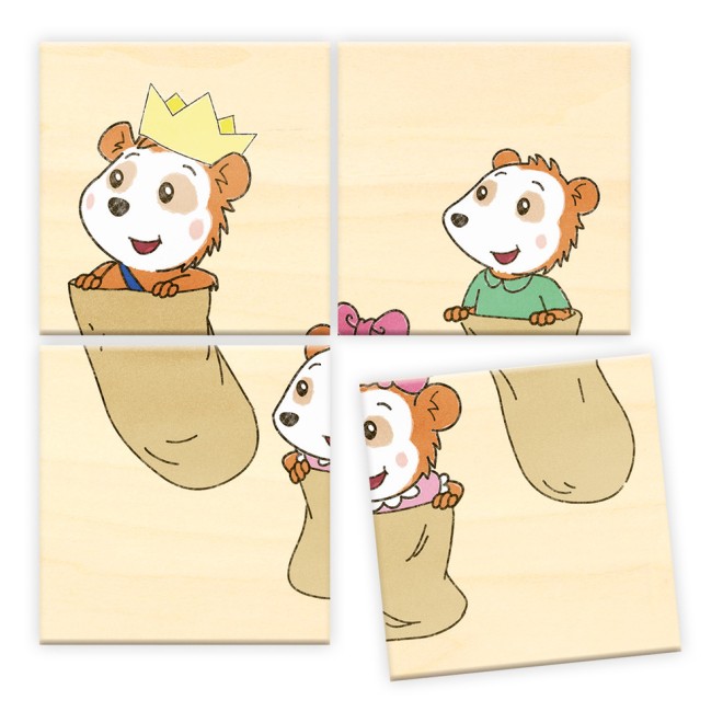 BOBO SIEBENSCHLÄFER "Erster Puzzlespaß" Holzpuzzle