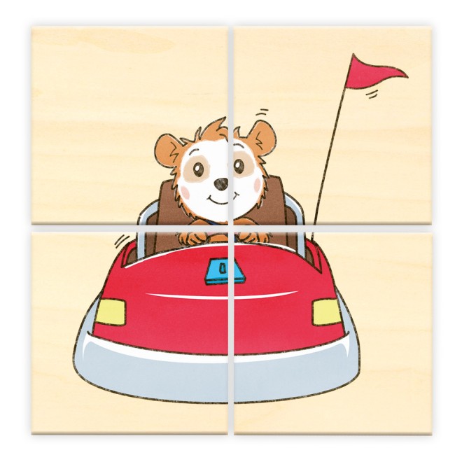 BOBO SIEBENSCHLÄFER "Erster Puzzlespaß" Holzpuzzle