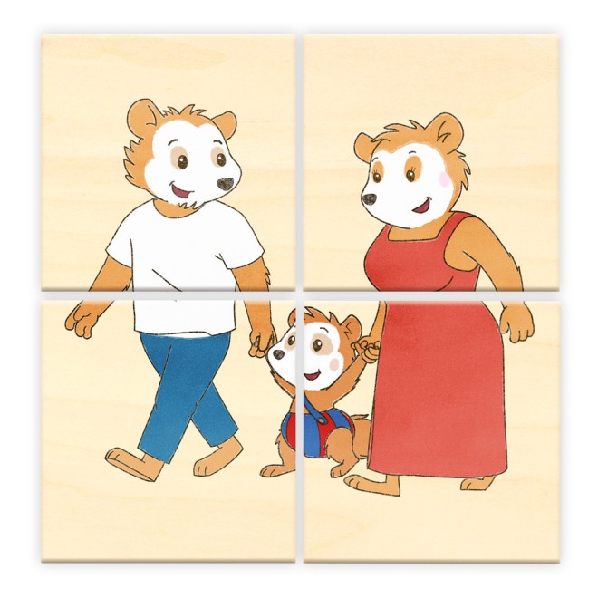 BOBO SIEBENSCHLÄFER "Erster Puzzlespaß" Holzpuzzle