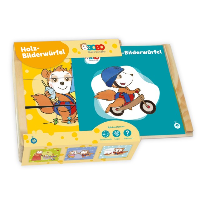 BOBO SIEBENSCHLÄFER Bilderwürfel Puzzle