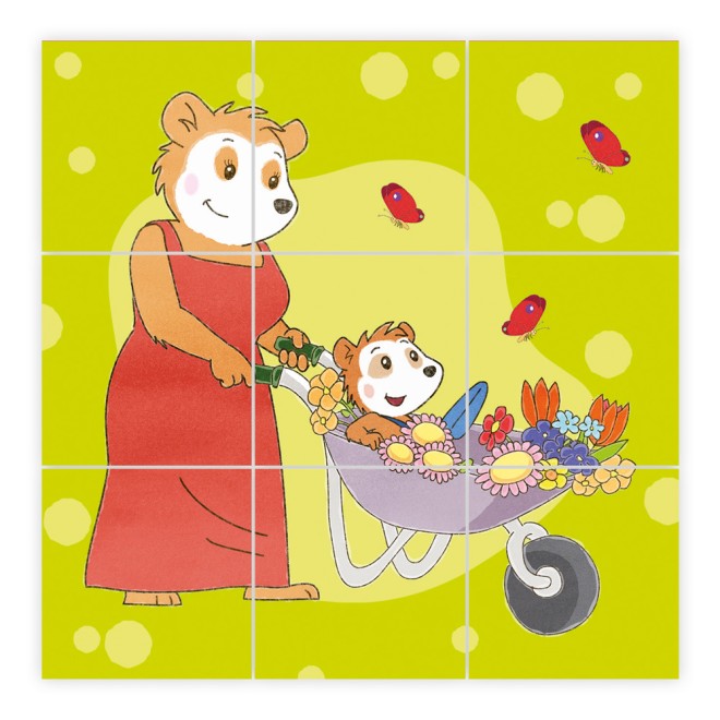 BOBO SIEBENSCHLÄFER Bilderwürfel Puzzle