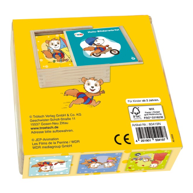 BOBO SIEBENSCHLÄFER Bilderwürfel Puzzle