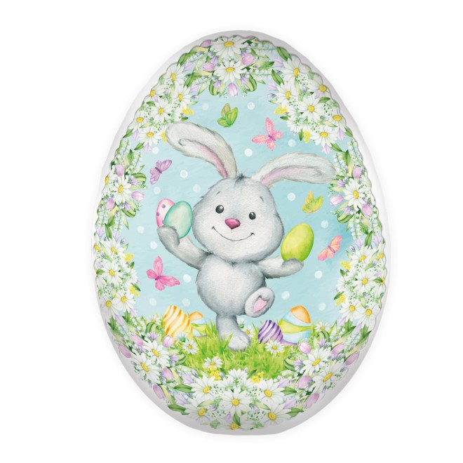 Osterei zum Befüllen 15 cm Hase Füllei Pappei