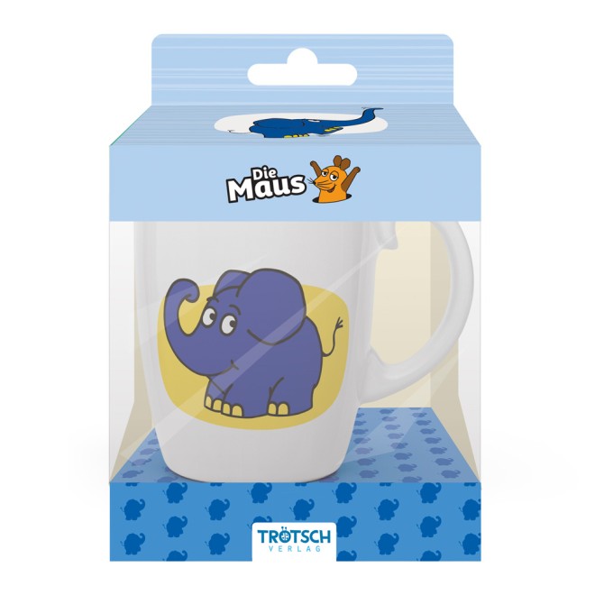 DIE MAUS Kindertasse "Elefant"