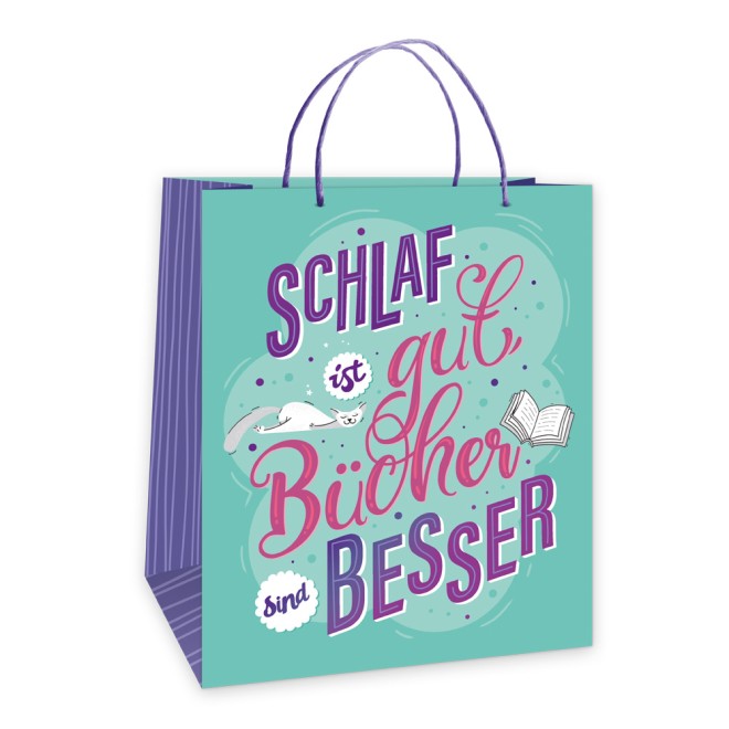 Geschenktasche "Bücher sind besser"
